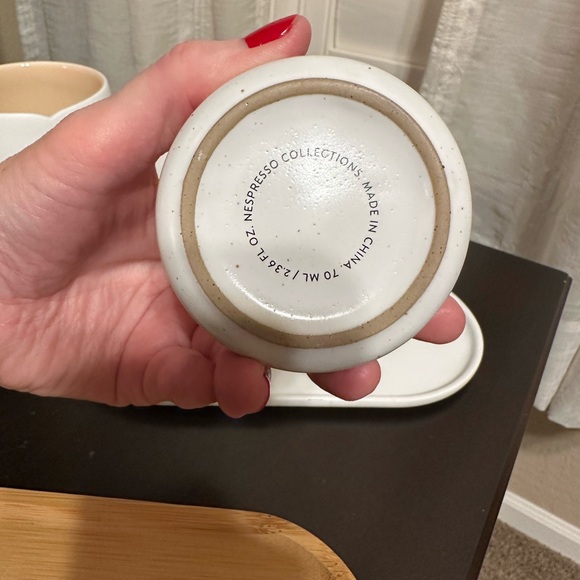 Nespresso coffee mug, creamer, sugar set - Picture 6 of 14